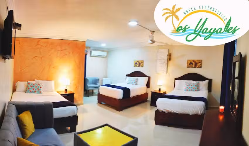Hotel Los Yayales, aceptamos tarjetas cr&eacute;ditos